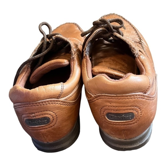 Dexter WALK MOCCASINS Light Brown Leather Lace Up Size 9 Very Good Shape - Picture 10 of 10